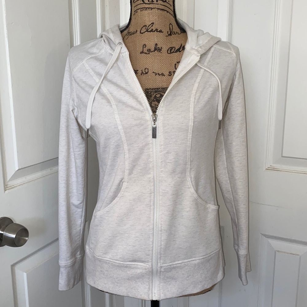 Light Gray Cotton Hoodie